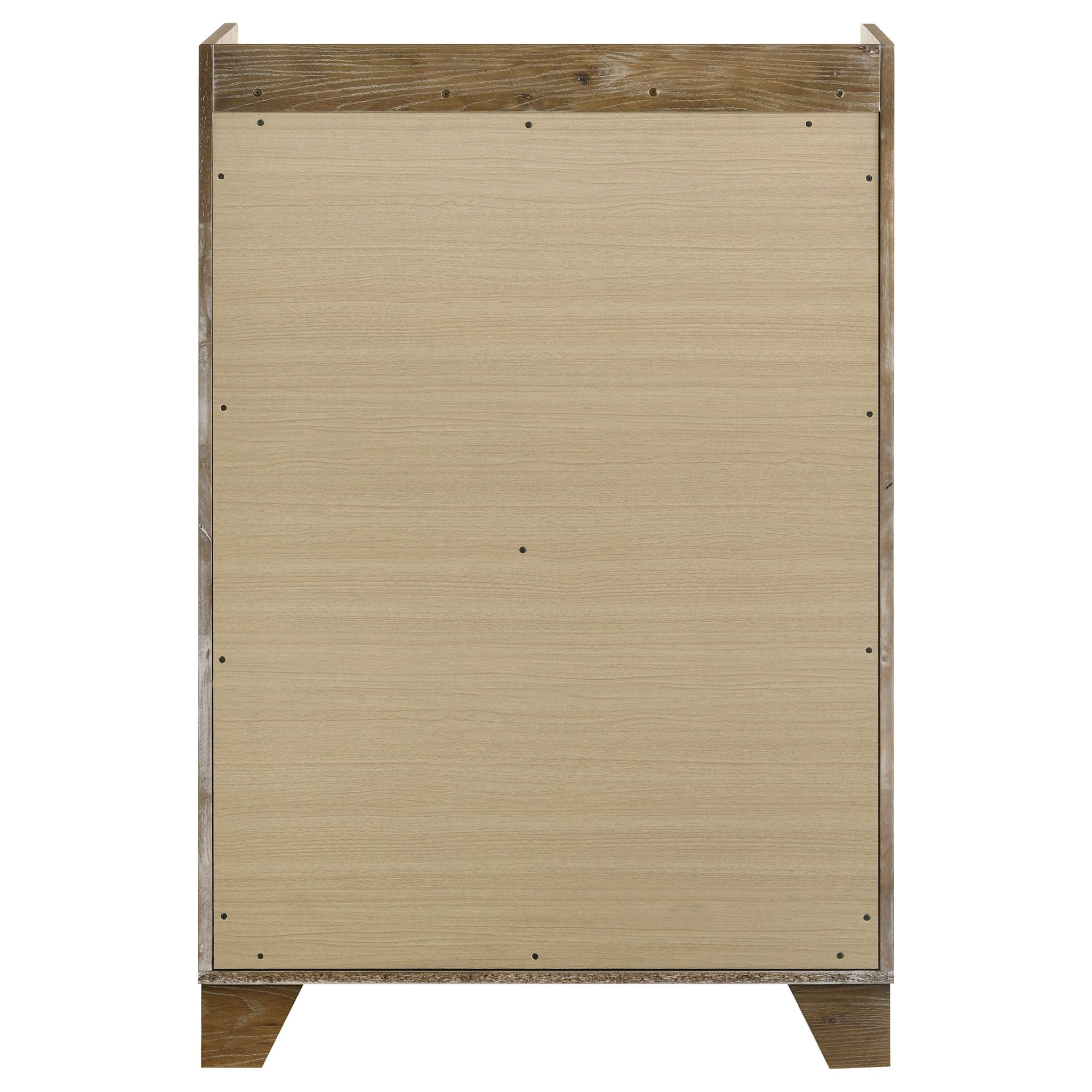 Henderson 5-drawer Bedroom Chest of Drawers Medium Oak