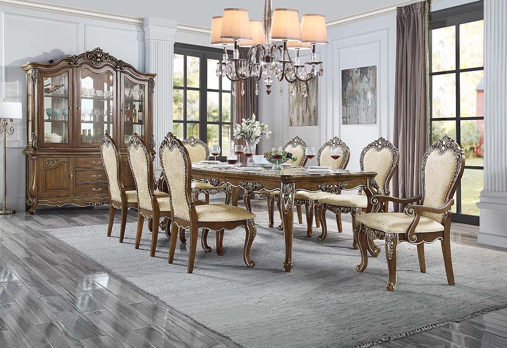 Latisha - Dining Table - Antique Oak