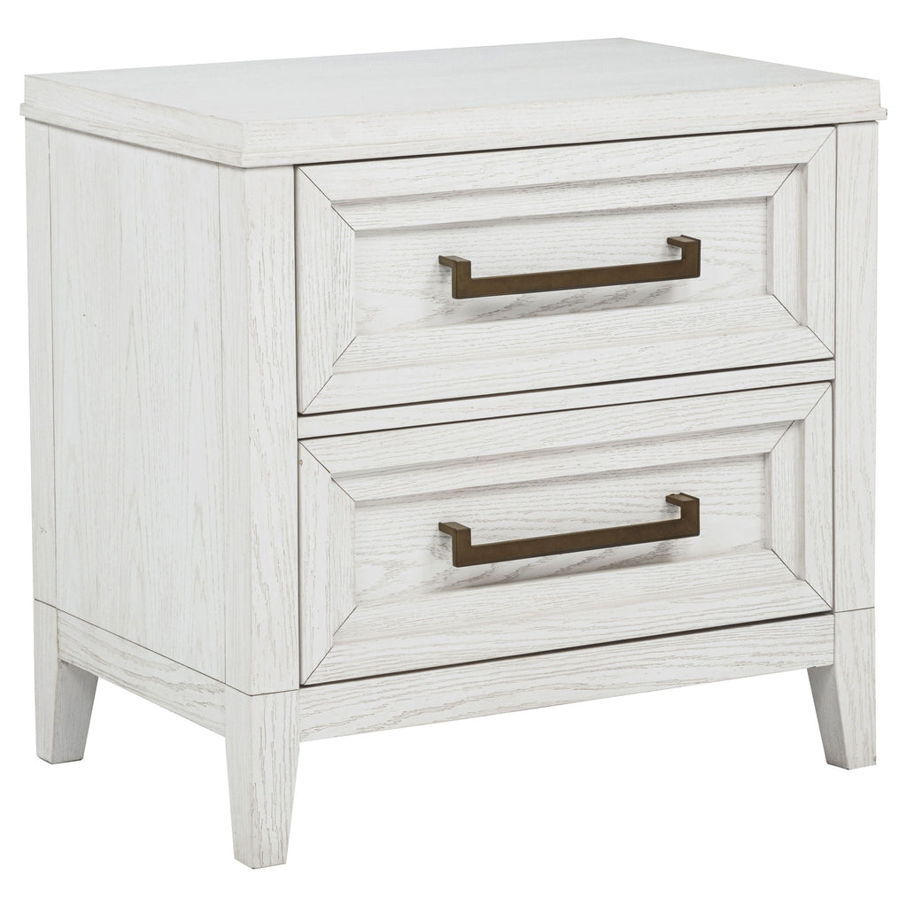 Marielle 4-piece Eastern King Bedroom Set Distressed White