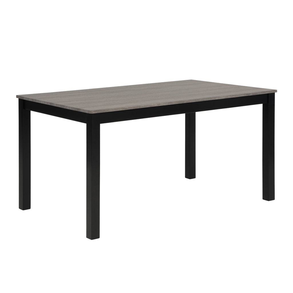 Modern Dining Table Set With Upholstered Chairs For Dining Room