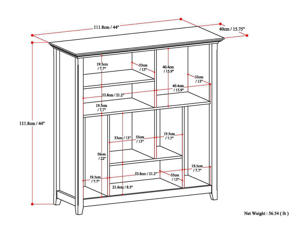 Amherst - Multi Cube Bookcase And Storage Unit