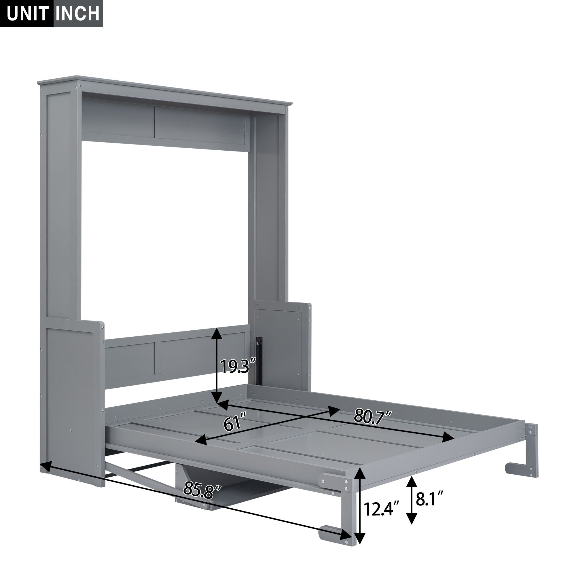 Murphy Bed With Shelf