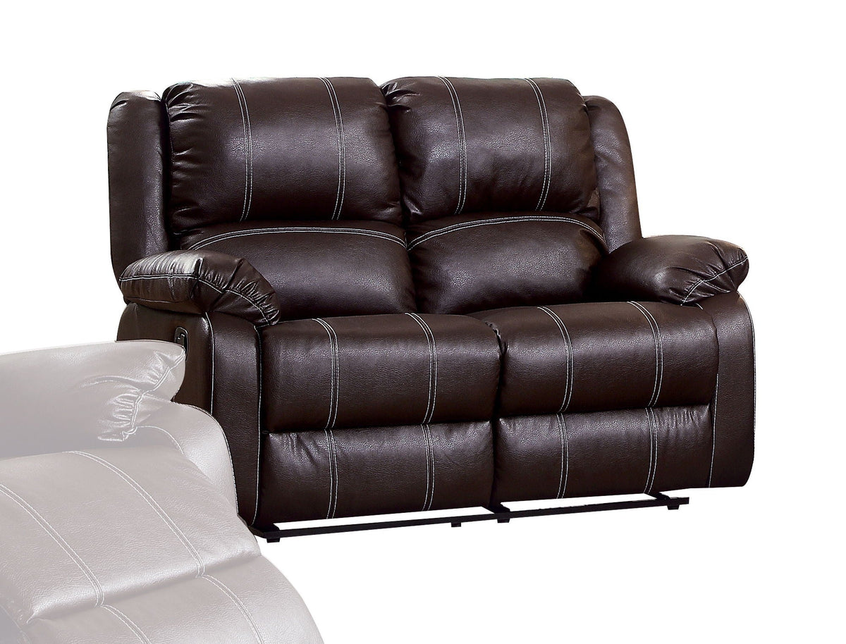 Zuriel Synthetic Recliner Loveseat