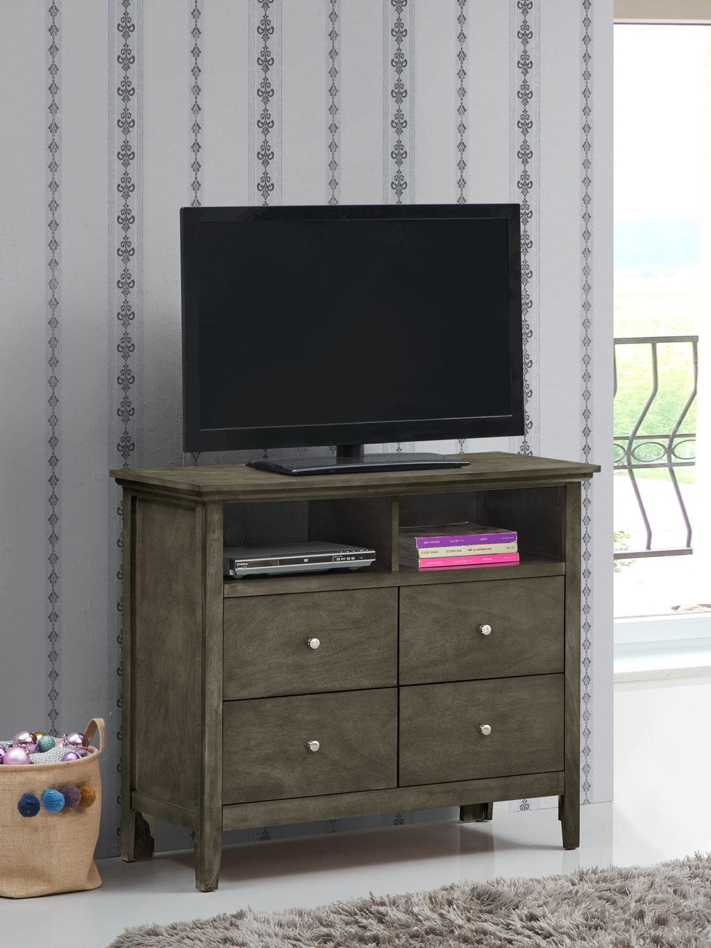 Hammond - Charming Media Chest With Storage