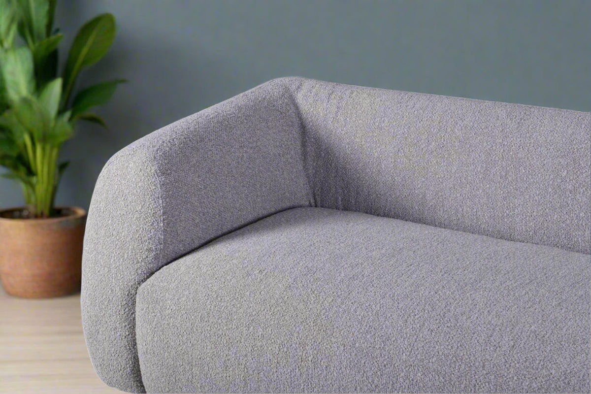 Luna Collection Modern Sectional Fabric Sofa – 154"