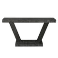 Vintage Distressed Wood Entryway Bench With 2 Tier Storage Cabinet