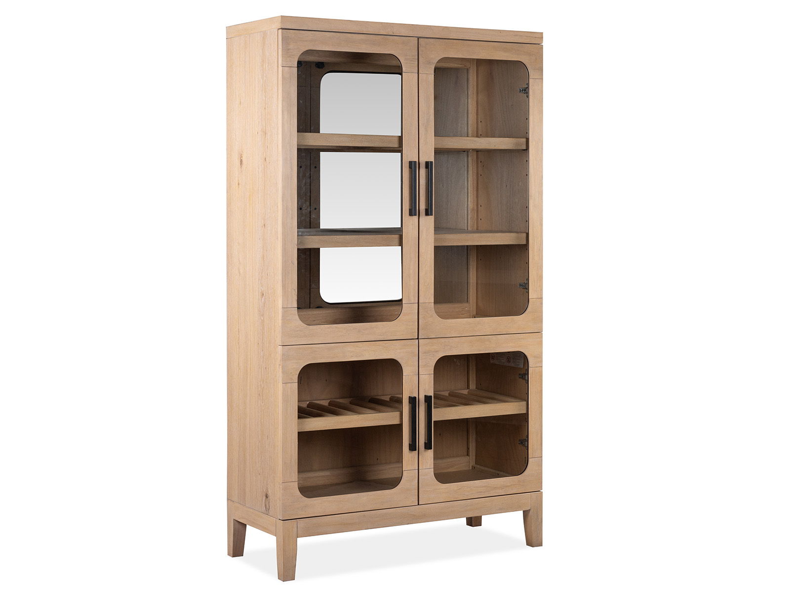 Somerset - Buffet Curio - Butternut and Omari Natural
