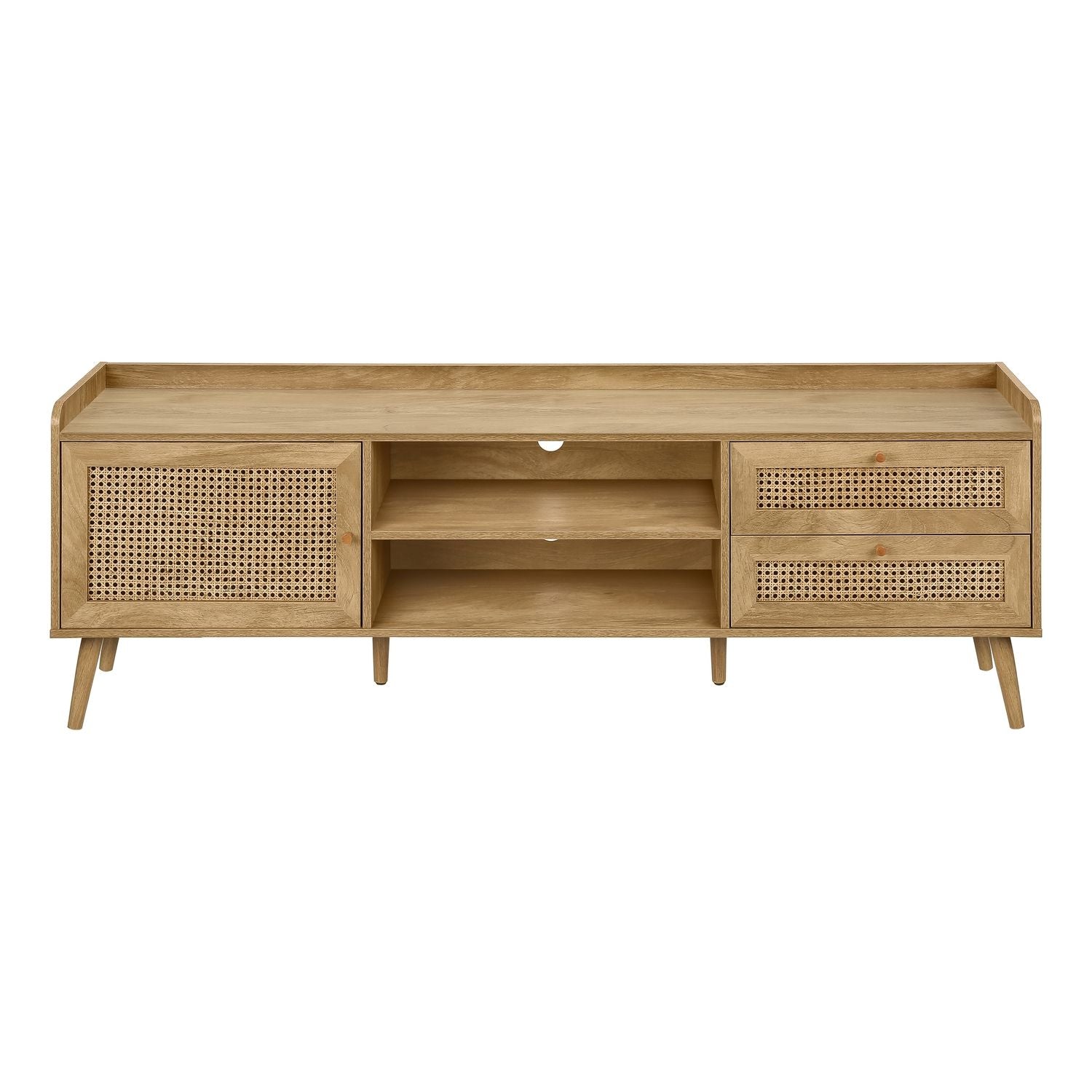 TV Stand, Console, Media Entertainment Center, Storage Cabinet, Transitional