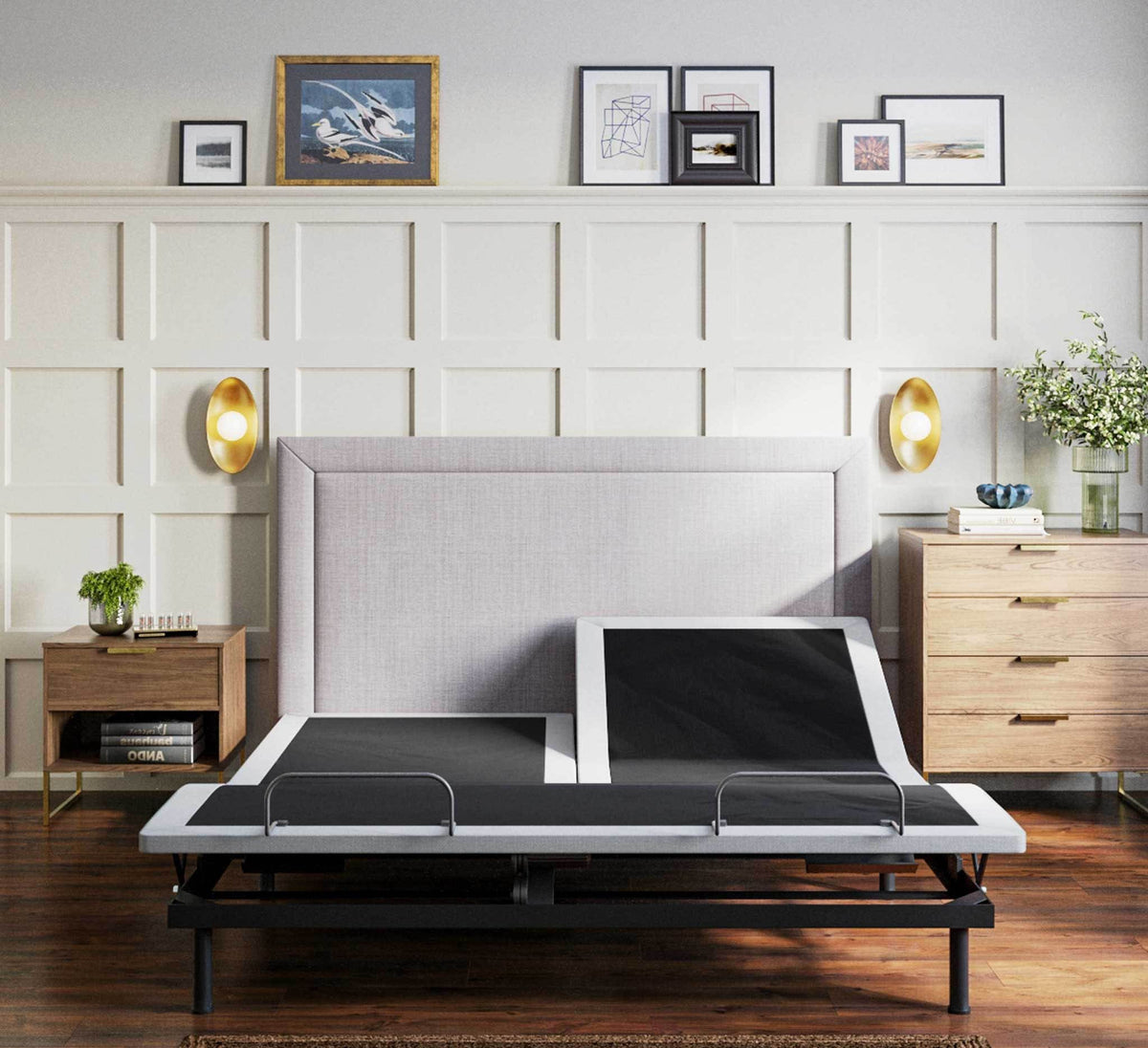 Bt3000 - Flex Head Adjustable Bed Base With Head And Foot Position Adjustment