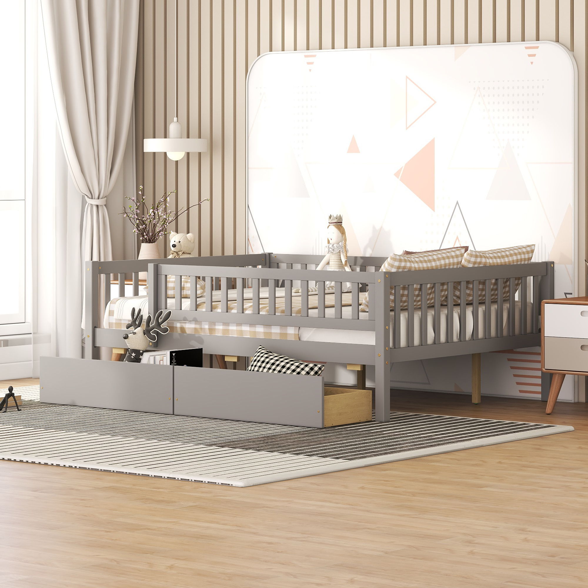 Multi Functional Wooden Daybed Bed