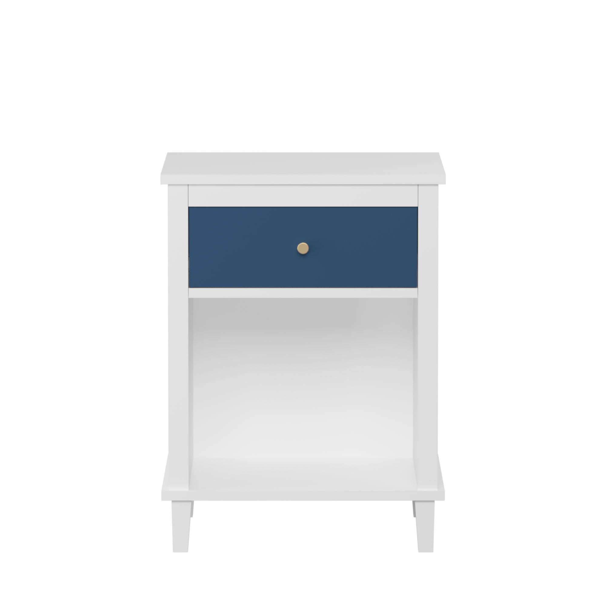 Nightstand With 1 Drawer 1 Shelf