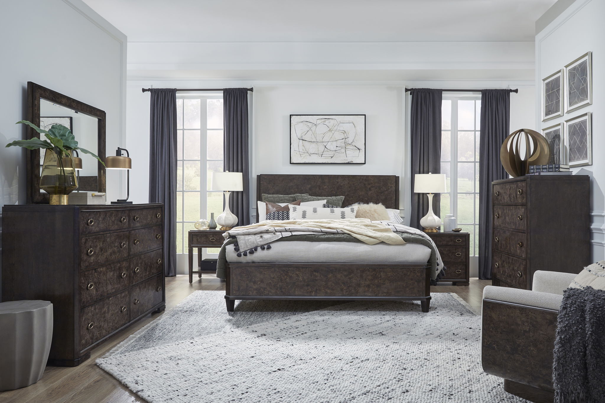 Rowan - Panel Bed