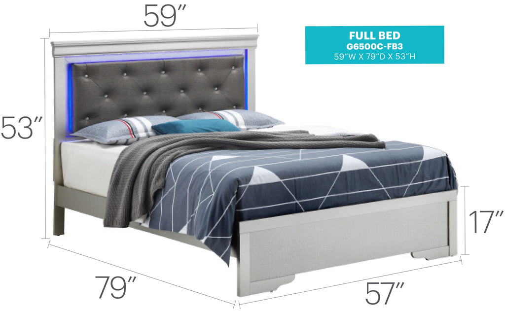 LED Elegant Bed