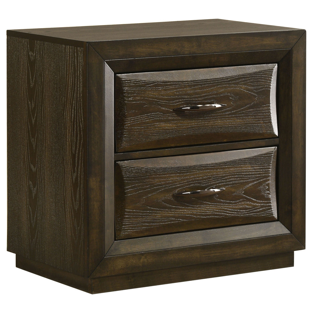 Atlas 5-piece Queen Bedroom Set Dark Oak