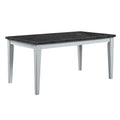 Lanton - Dining Table - Natural Marble & Antique White