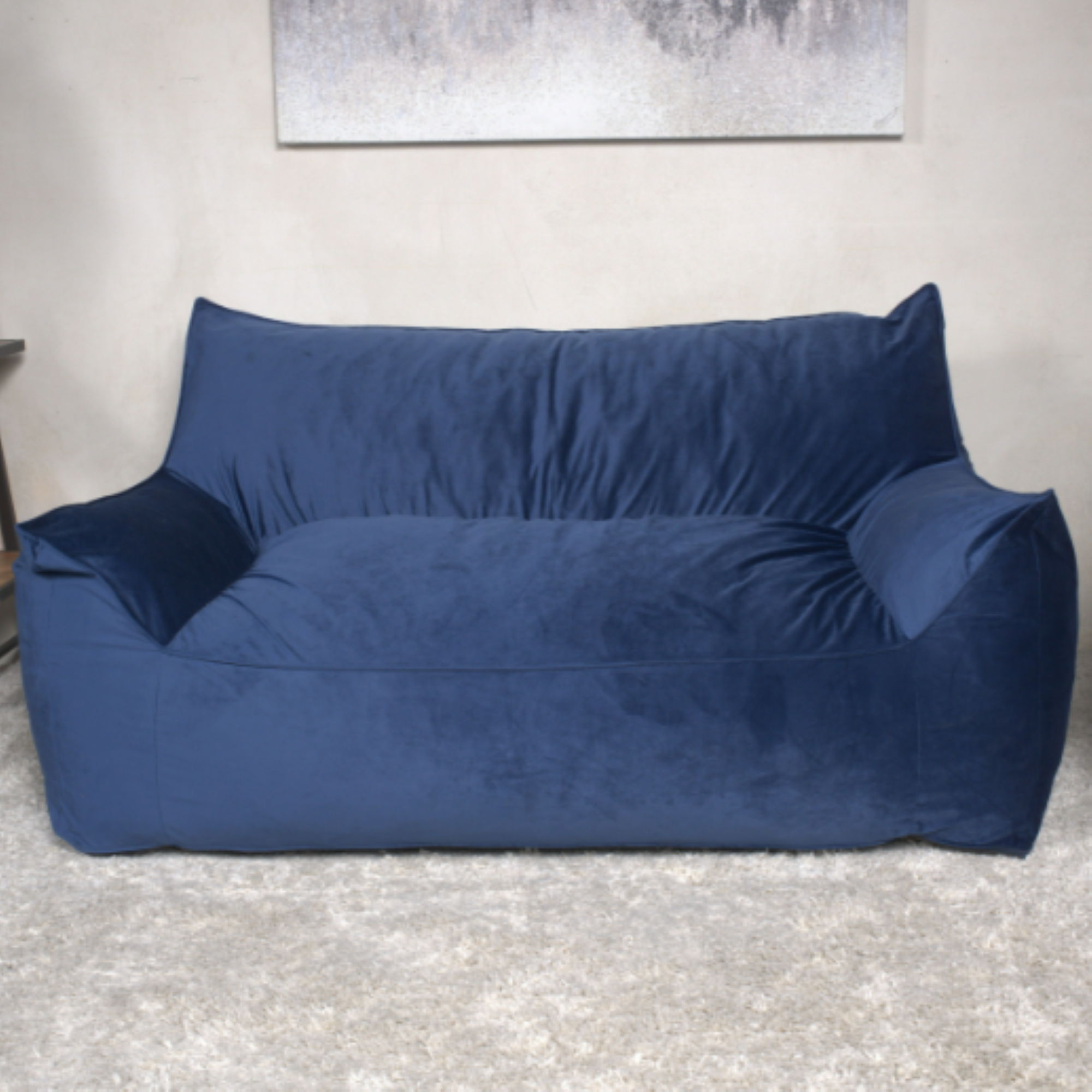 Fila - een Oversized Seater Bean Bag Chair With Armrests