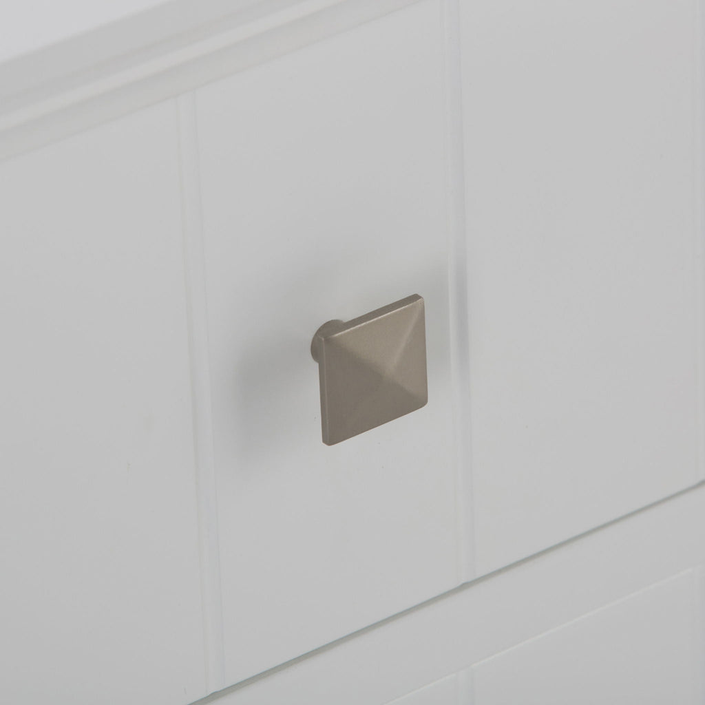 Acadian - 4 Drawer Floor Storage Cabinet - Pure White