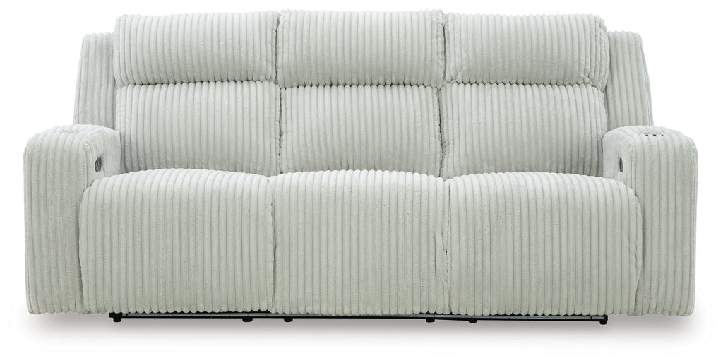 Forest Lake - Power Reclining Sofa With Adj Headrest