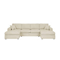 3 Piece Double Chaise Sectional Sofa