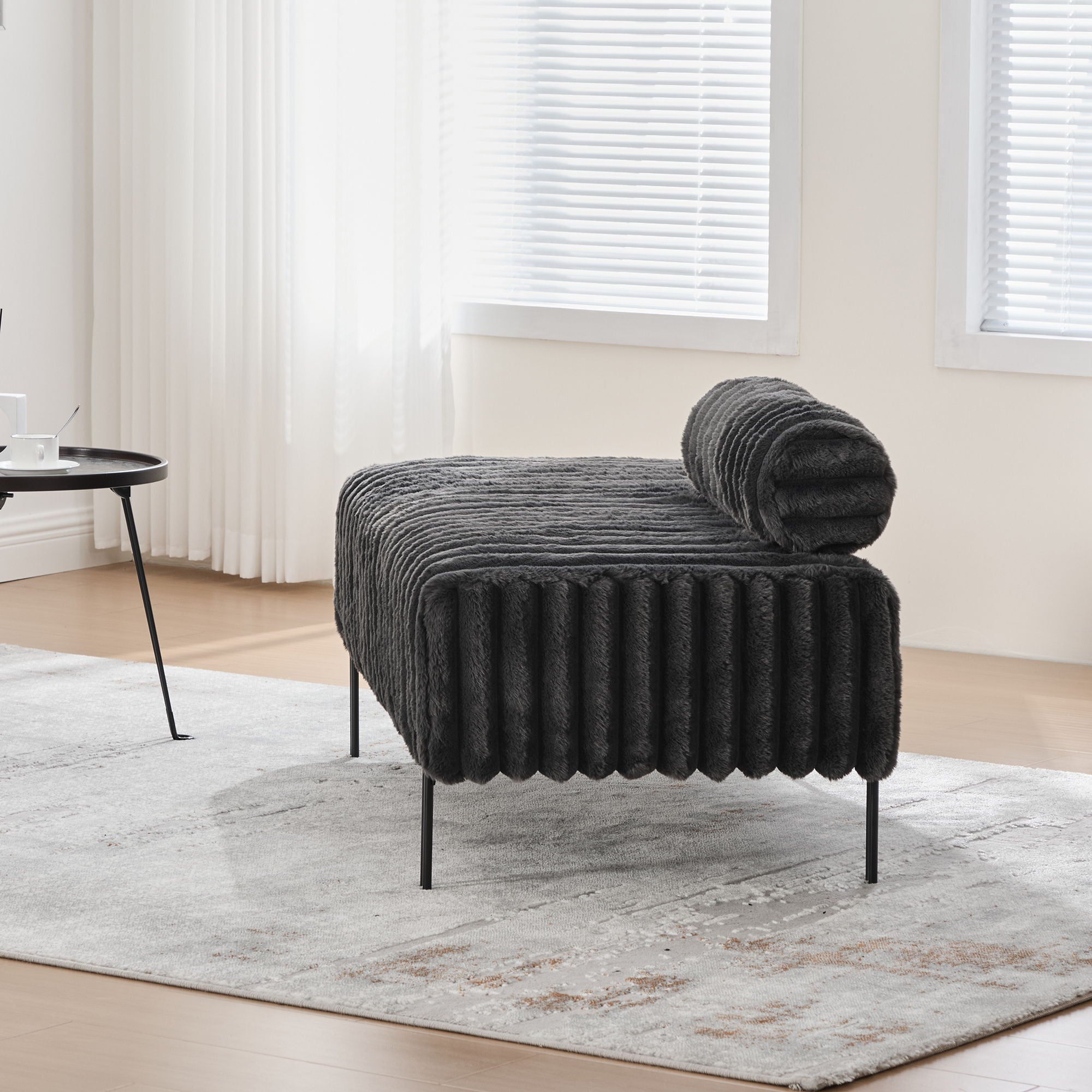 Mini Loveseat With Adjustable Backrest