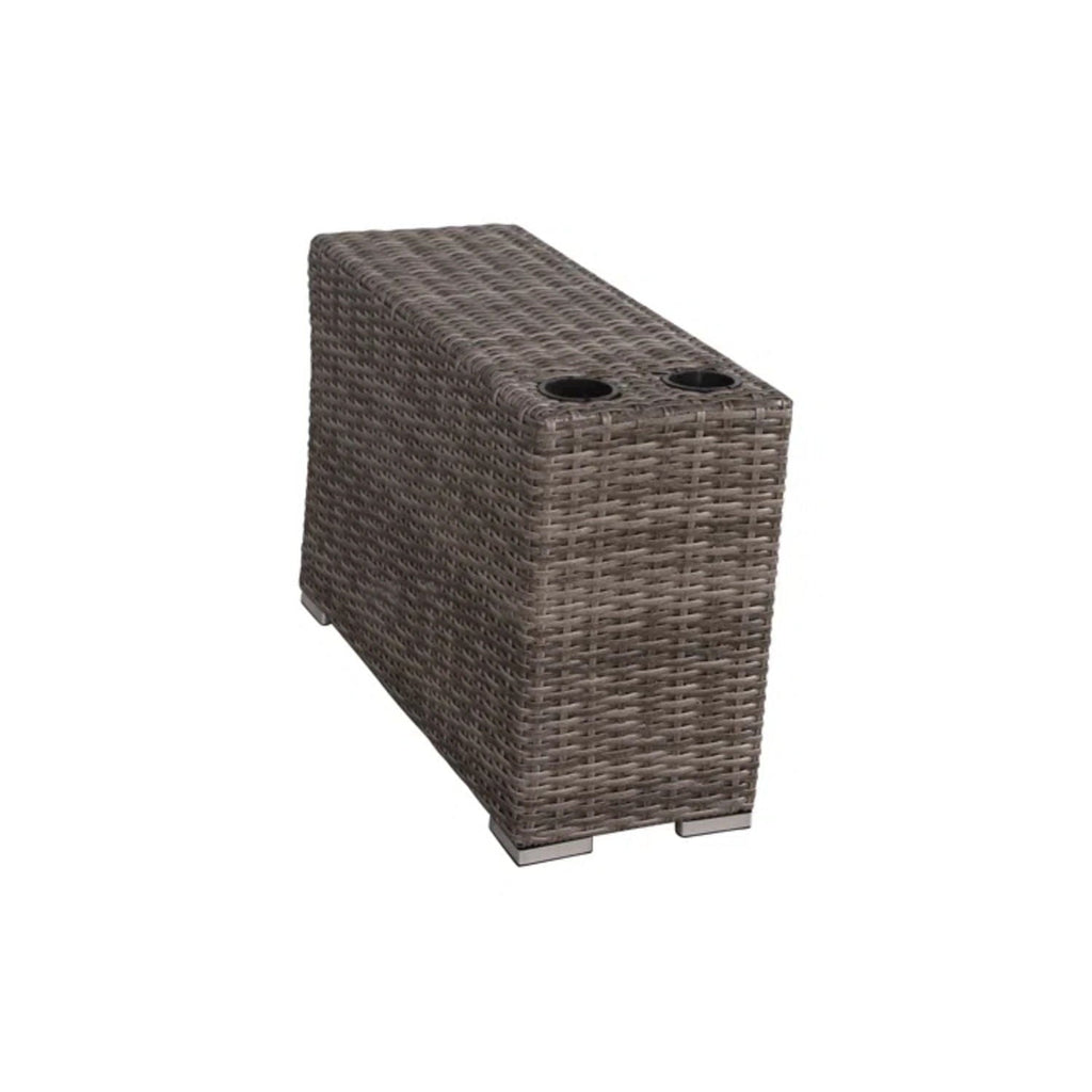 Outdoor Wicker Seating Group With Cushions