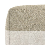 Clay - Square Pouf, Upholstered