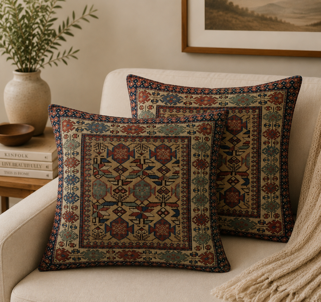 Persian-Inspired Luxurious Accent Cushions