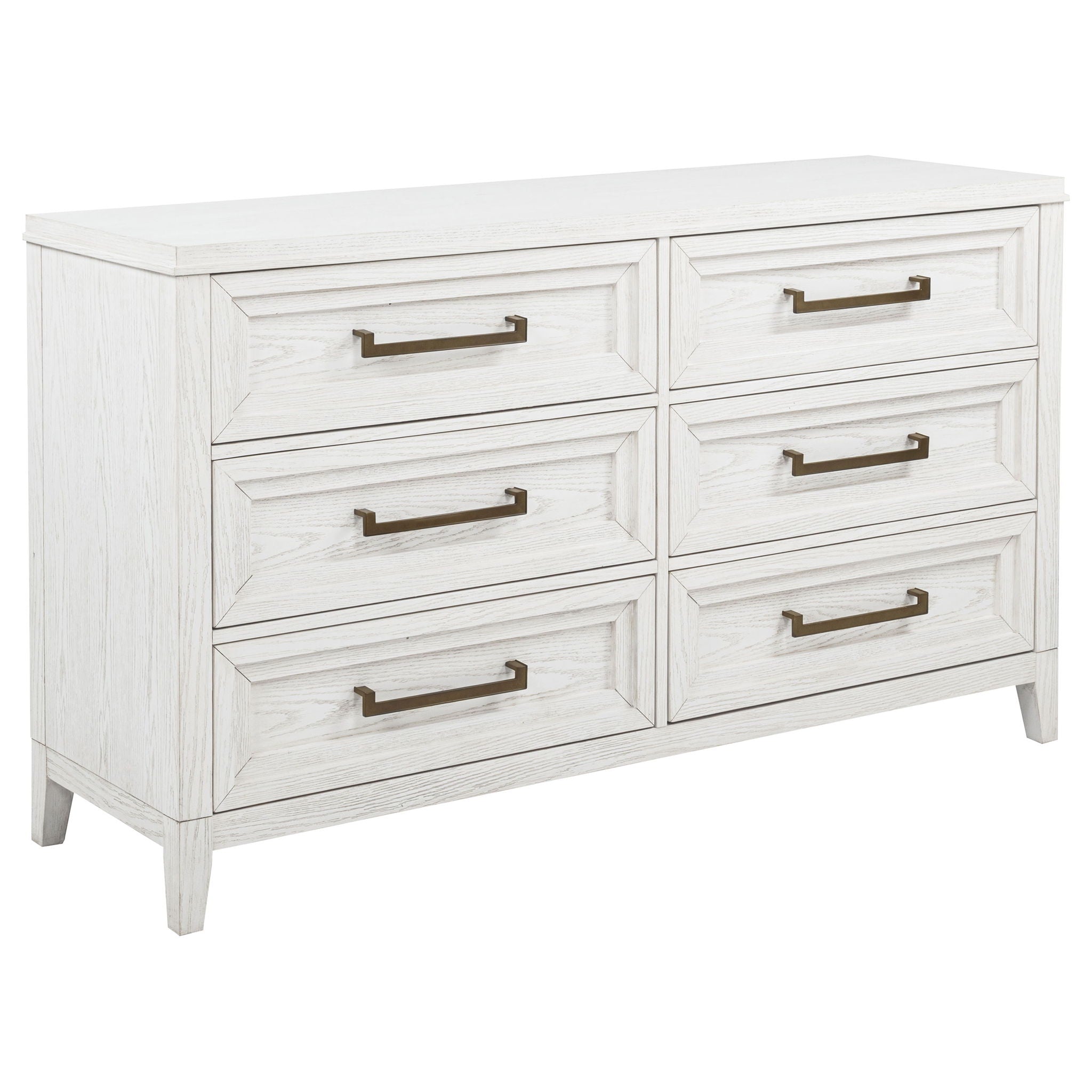 Marielle 5-piece Queen Bedroom Set Distressed White