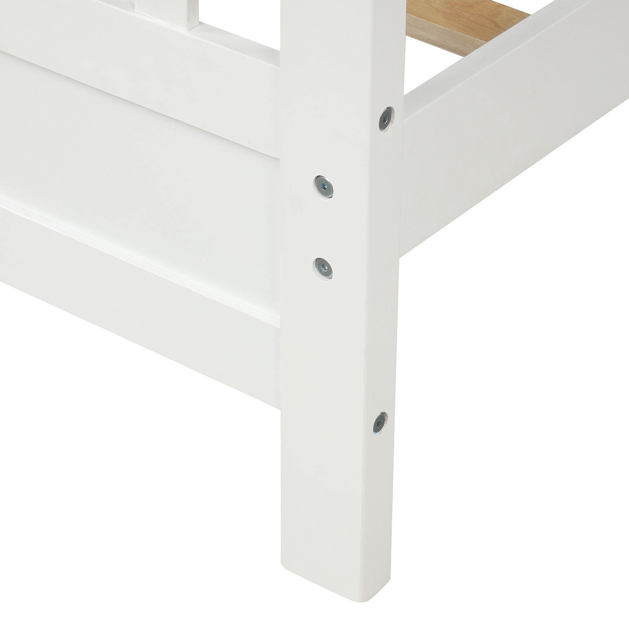 Platform Bed With Paneled Headboard And Footboard