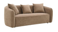 Keith - Sofa With 3 Matching Color Toss Pillows