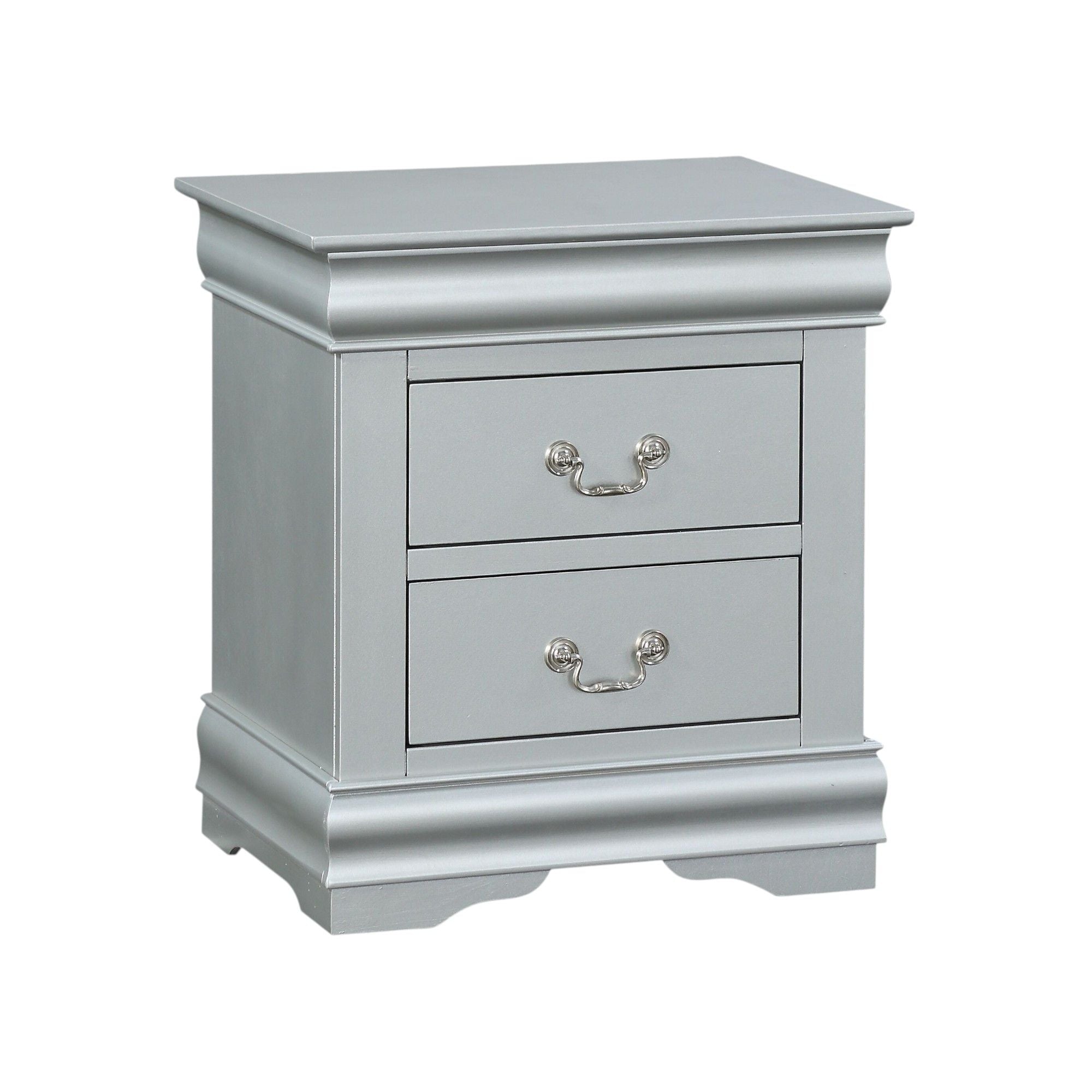 Louis Philippe III - Sleek Design Nightstand