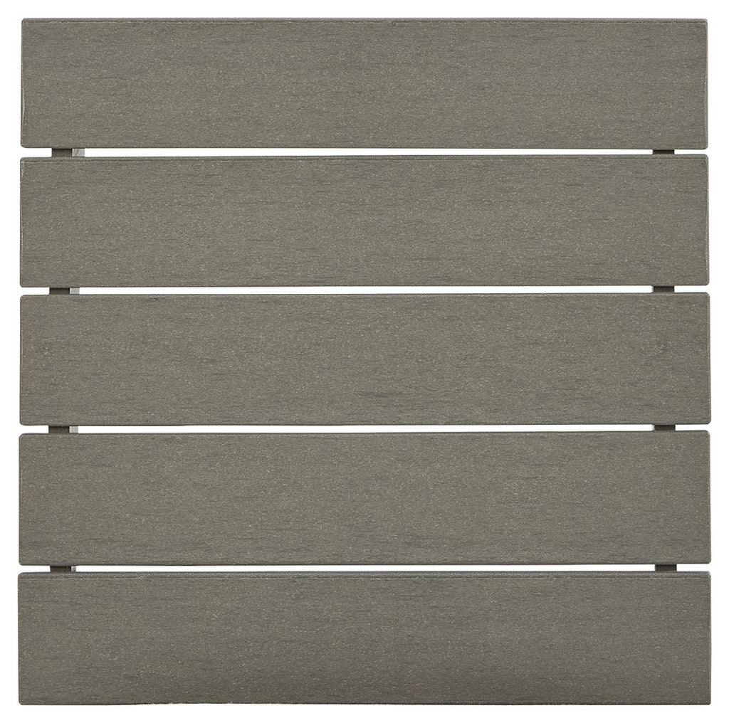 Visola - Square End Table - Gray