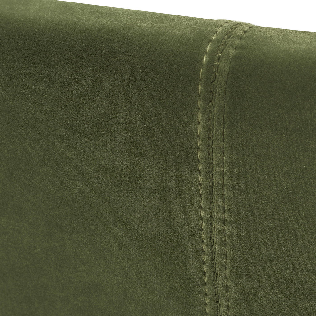 Marcella - Upholstered Shelter Headboard Bed Set
