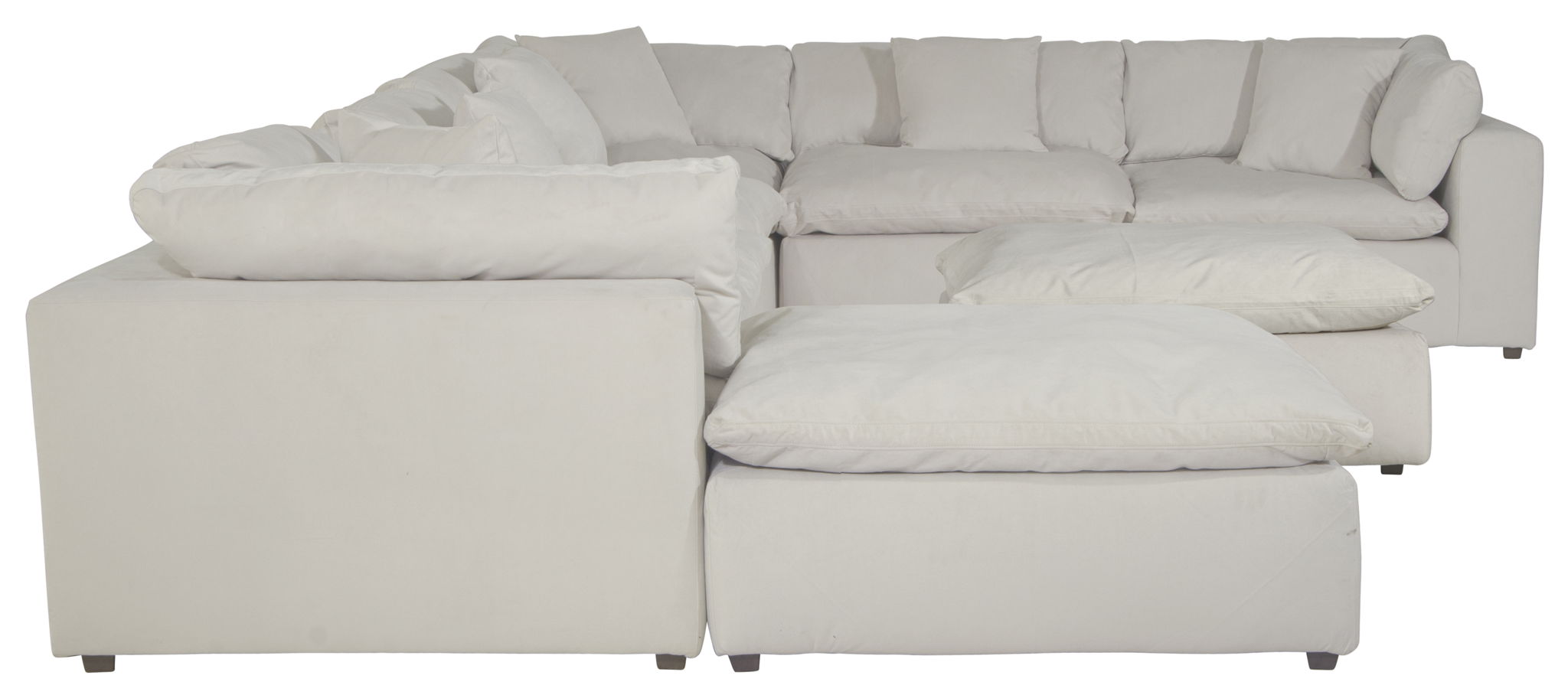 Posh - Modular Sectional And Ottoman