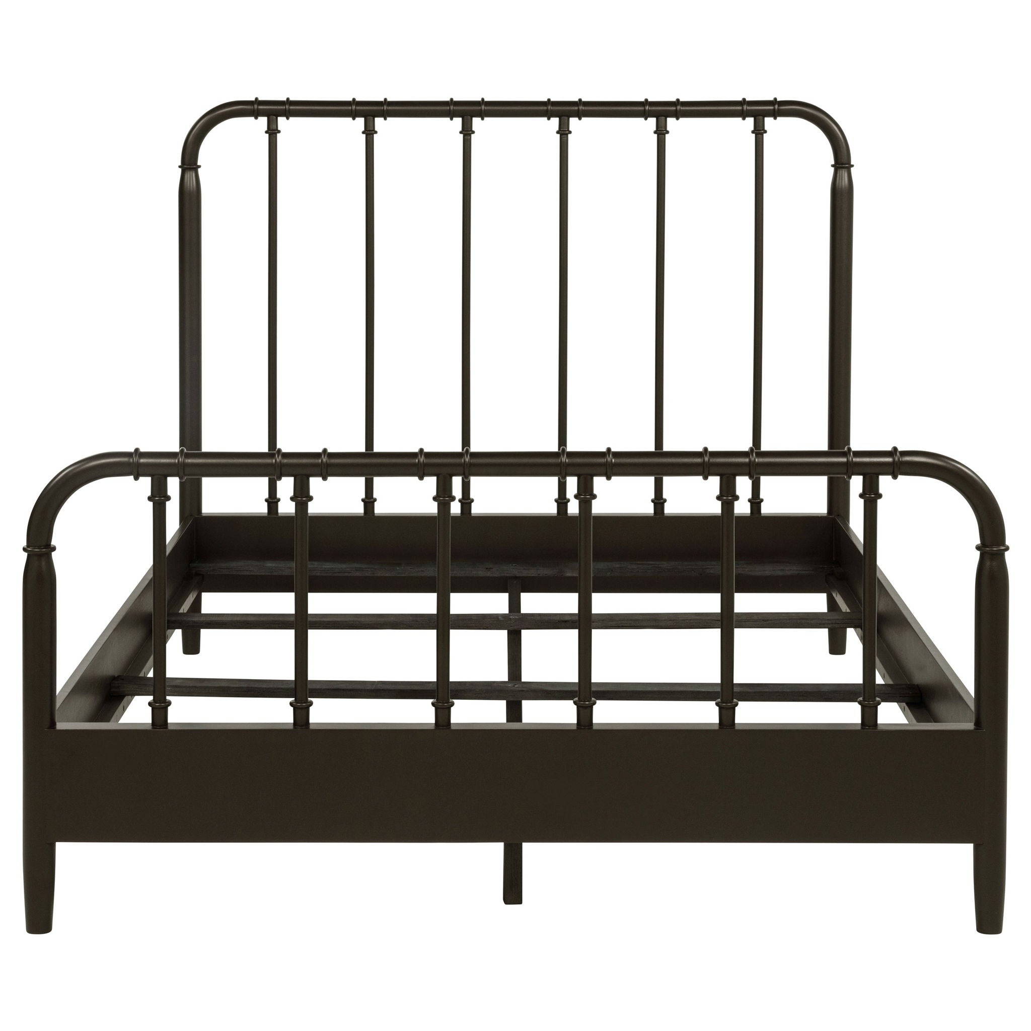 Rocco All Wood Water Pipe Open Frame Full Bed Dark Bronze