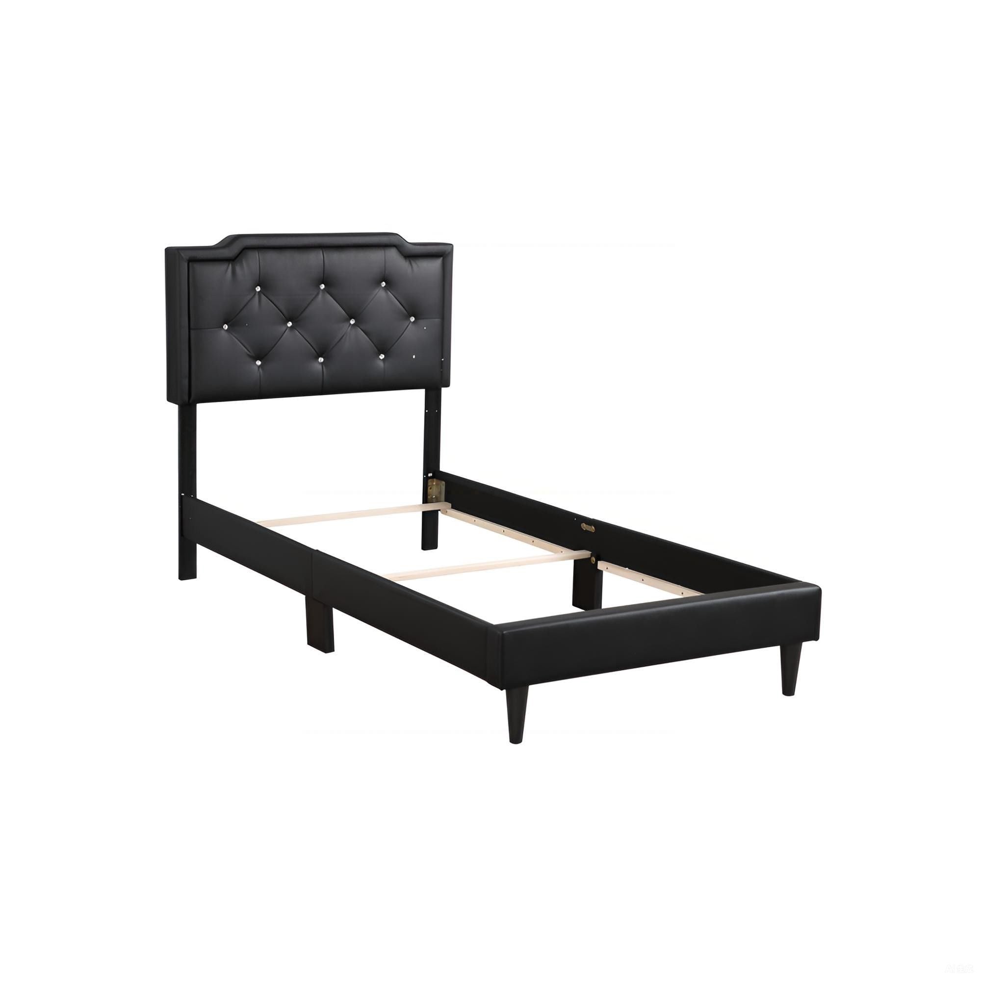 Button Tufted Bed Charming For Cozy Spaces