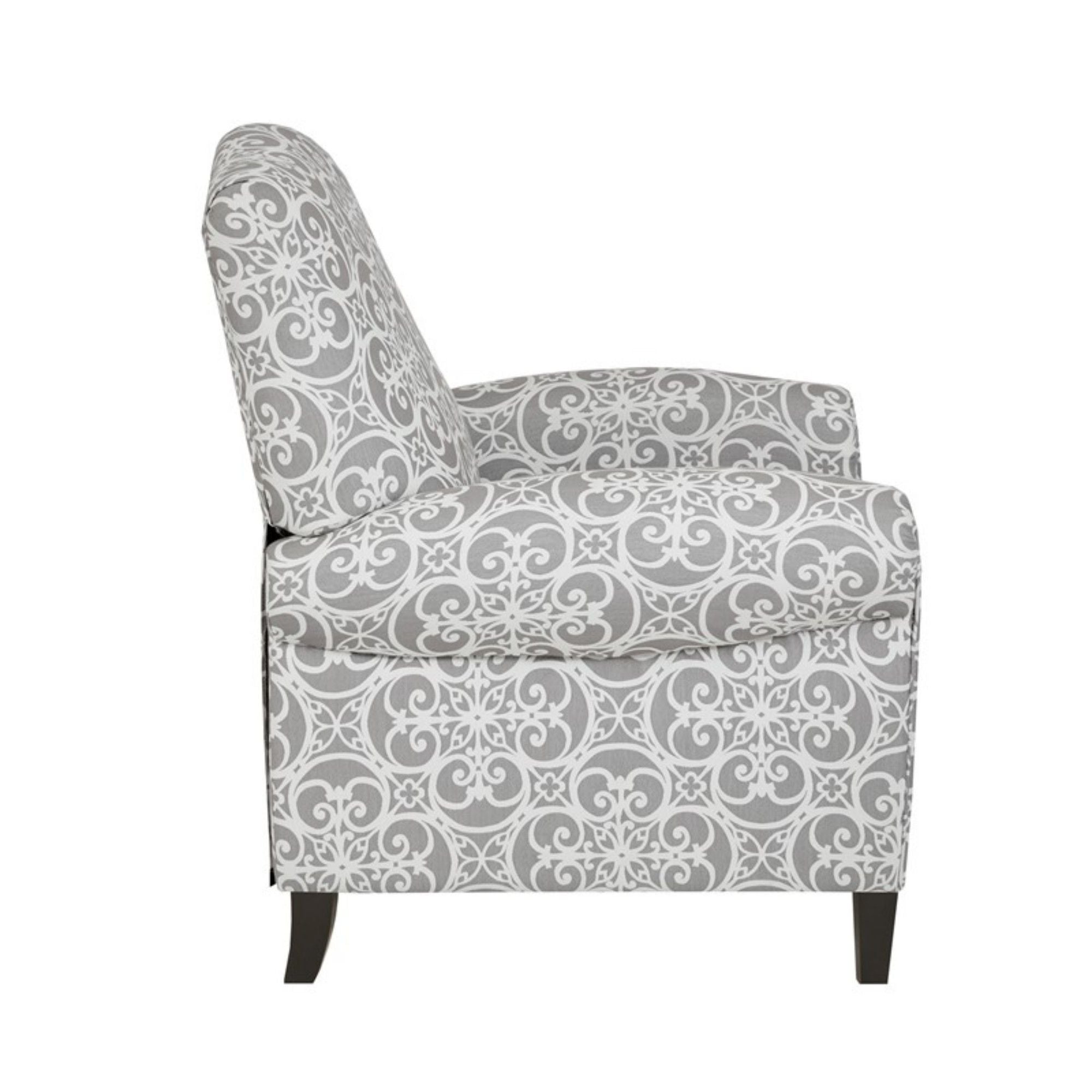 Kirby - Transitional Push Back Recliner Chair