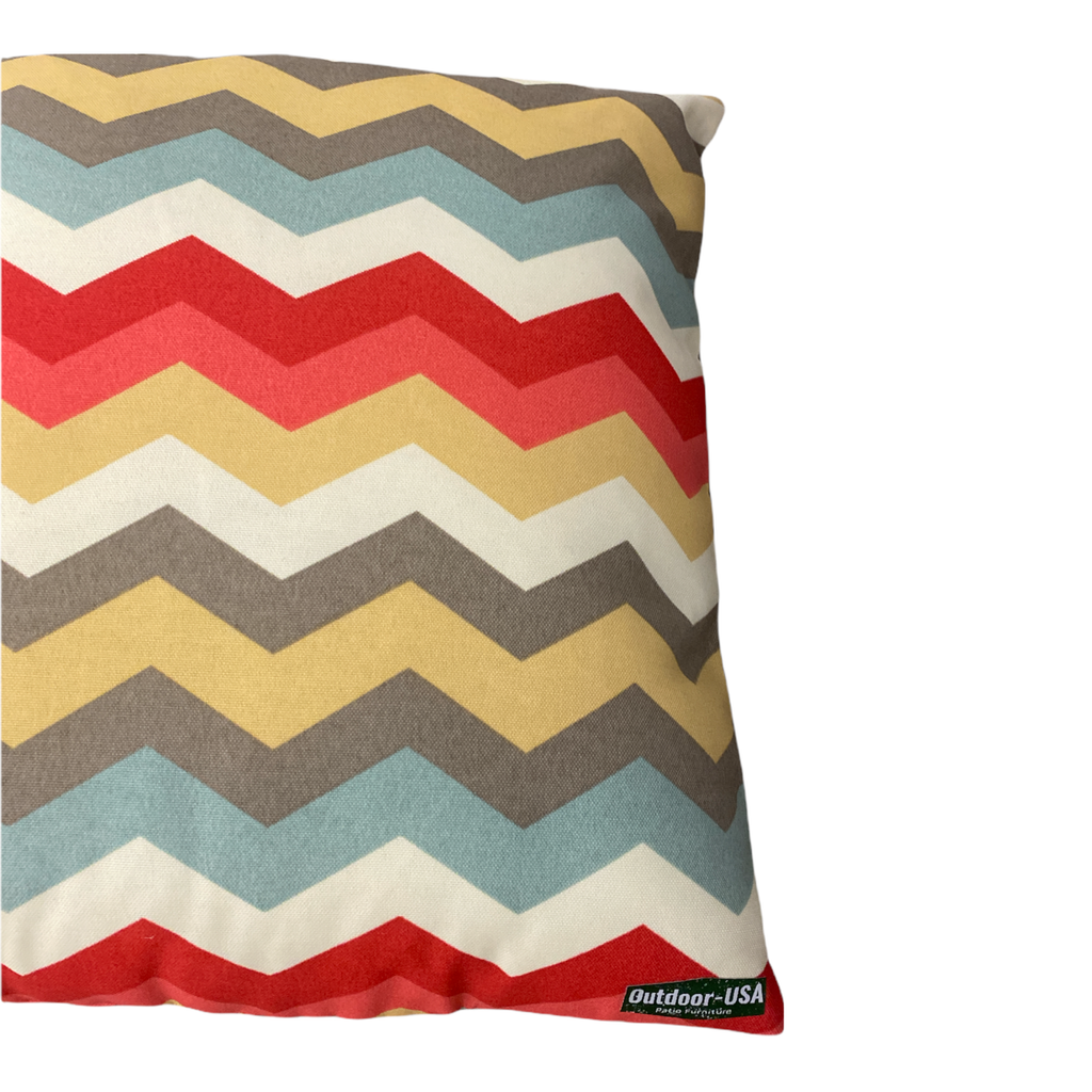 20" Sunbrella® Outdoor Throw Pillow – Compact Style, All-Weather Comfort