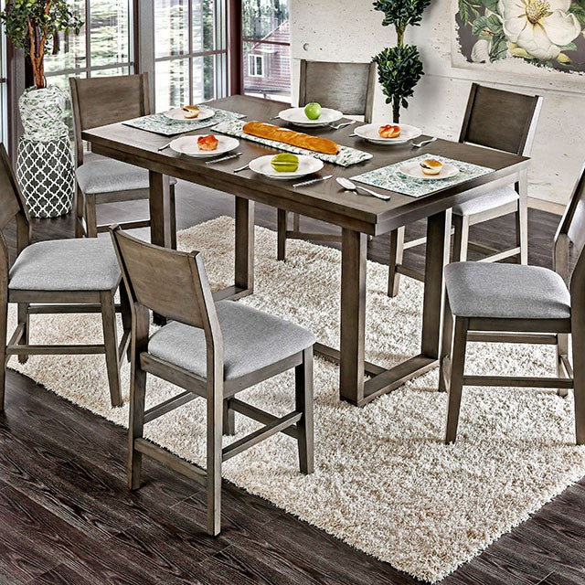 Anton - 7 Pc Counter Ht Table Set