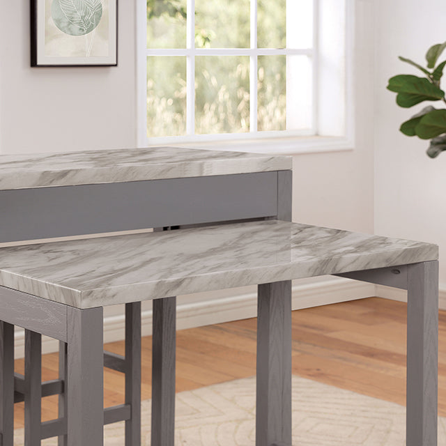 Whitehall - 3 Pc Counter Ht Table Set