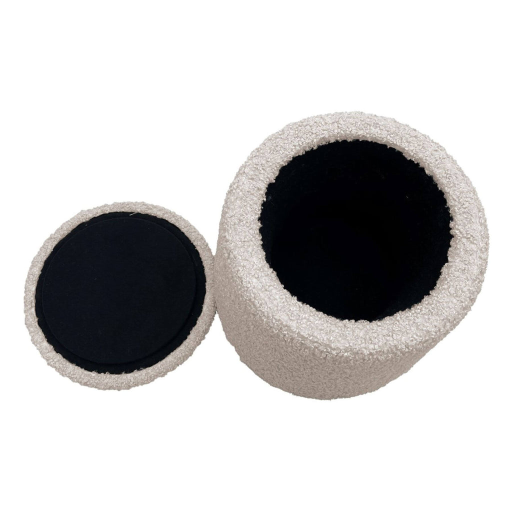 Chapel Hill Tara Round Storage Ottoman