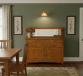 Mission Buffet Cabinet with Mirror - Michael's Cherry - 50"